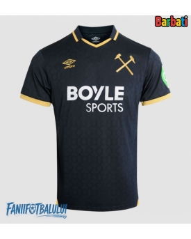West Ham United Tricou Fotbal Replică 2025-26 Barbati Treilea
